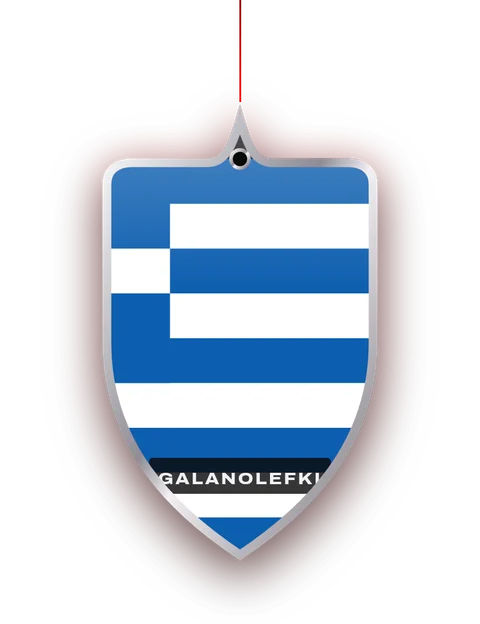 Duftanhänger Galanolefki mit Flagge Griechenland