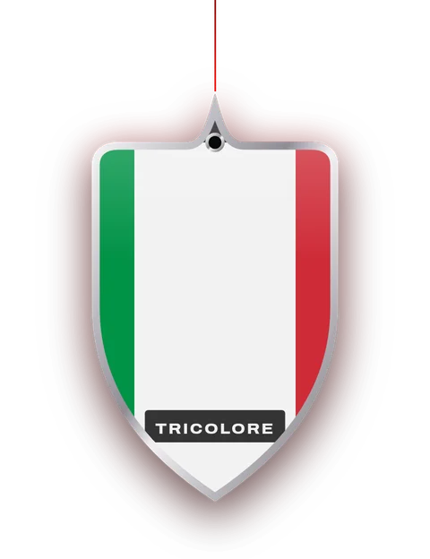 Duftanhänger Tricolore mit Flagge Italien