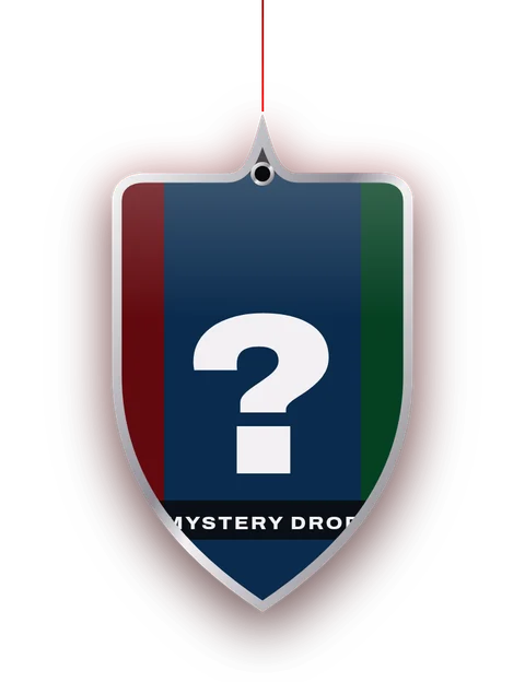 Duftanhänger Mystery Drop im Wappen-Schnitt mit Mystery Drop: gemischte Motive
